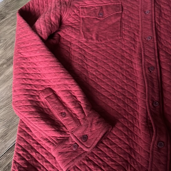 Vintage L.L. Bean Quilted Shirt Mens XL Button Up Long Heavy Shirt, Light Jacket - Picture 5 of 14